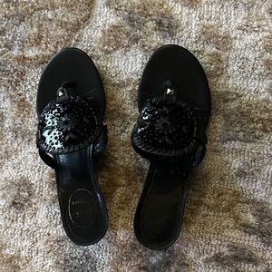 Jack Rogers Black Women's Sandals